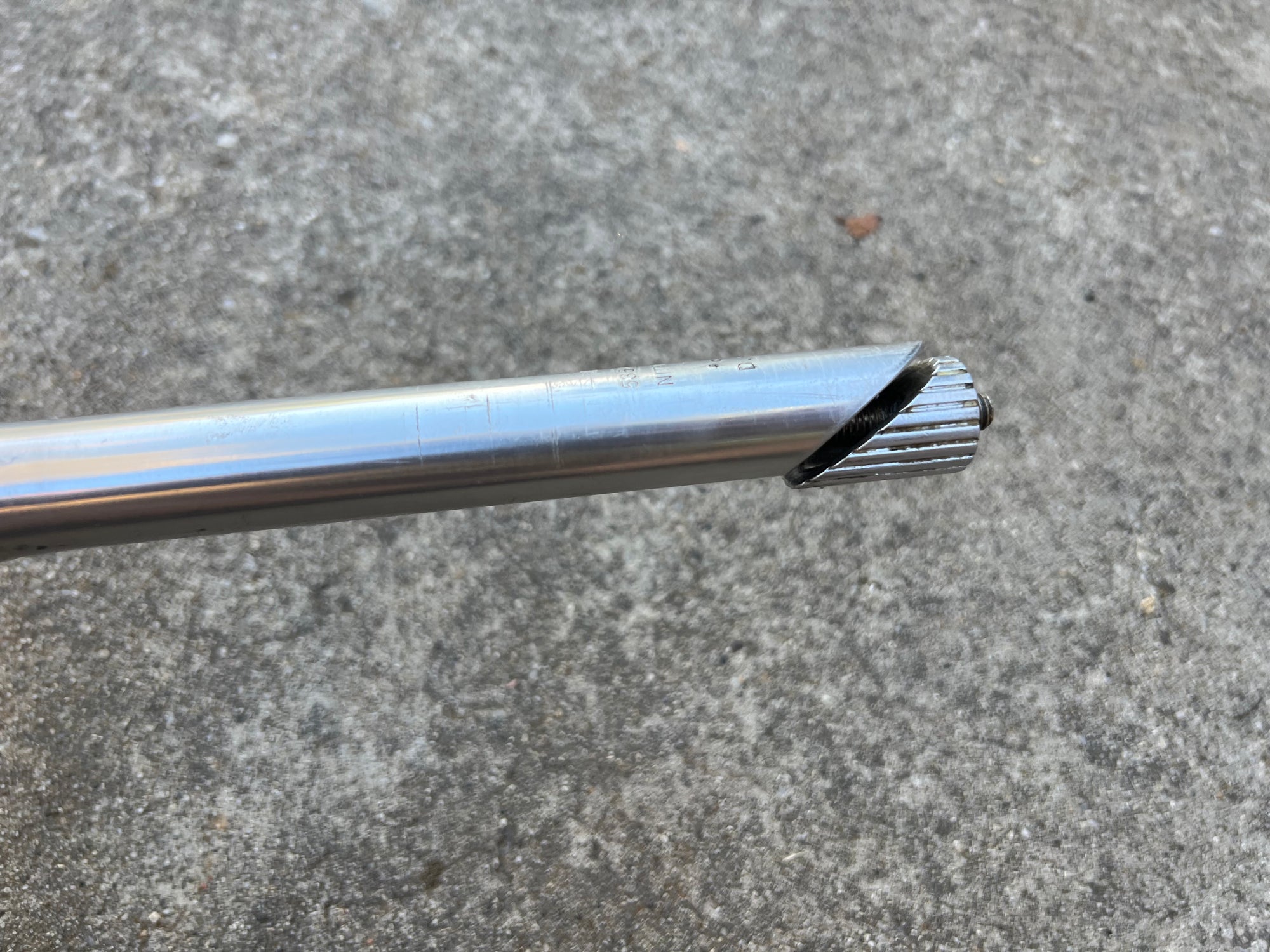 Used Nitto Dirt Drop Stem 26.0x100mm 1” Steerer Road Touring Gravel Bike Vintage Silver-Bicycle Bin
