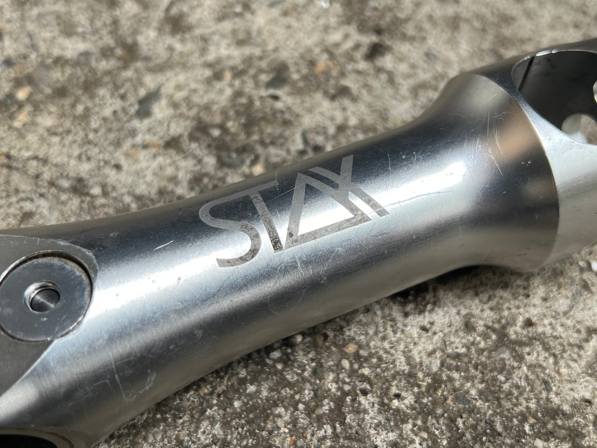 STAX 6000 Aluminum Stem 1” Threadless 120x25.4mm Vintage MTB Made in Brazil