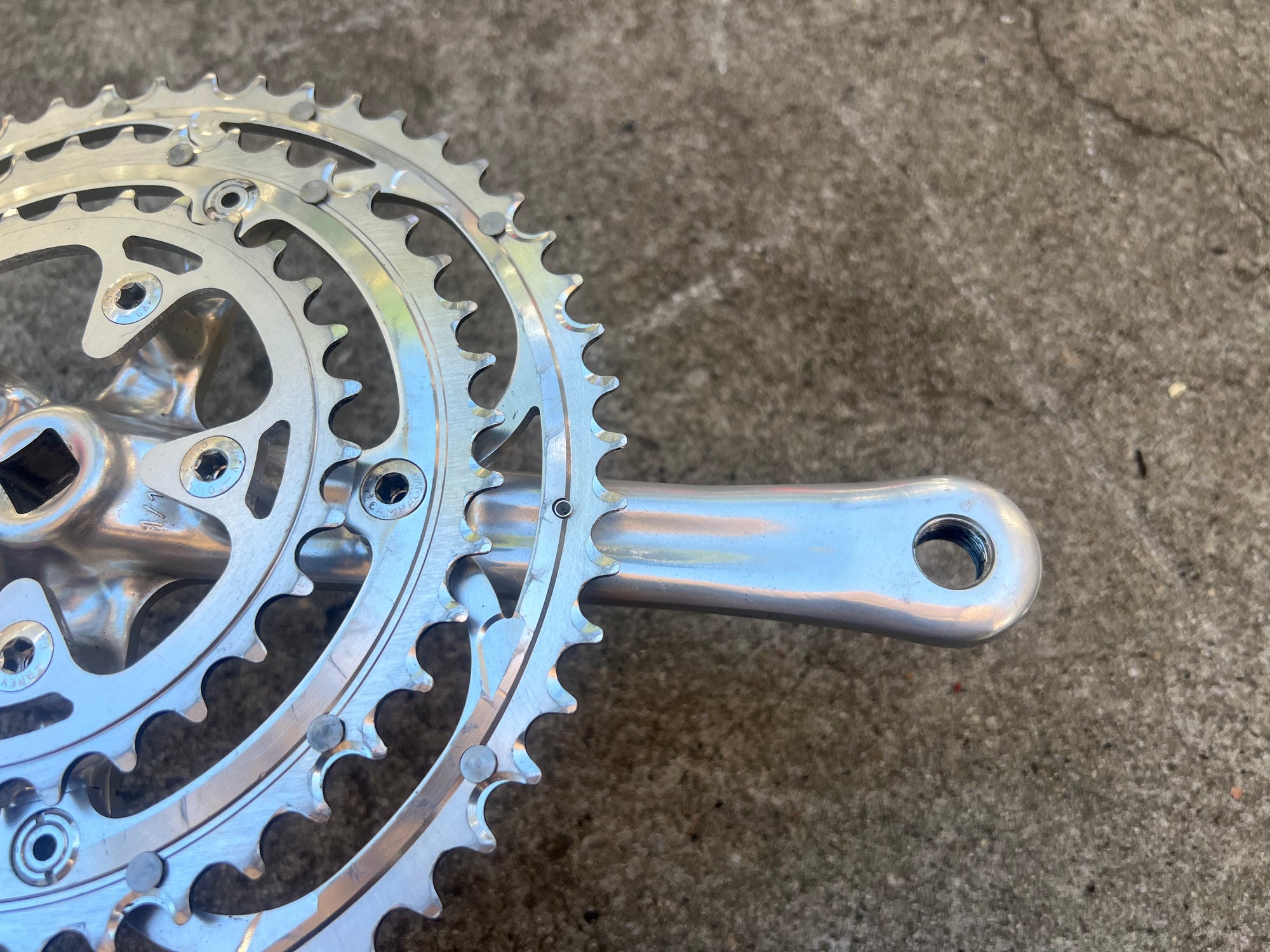 MINT Campagnolo Record 10 Speed Triple Crankset 170mm 53-42-30 Road Touring Bike