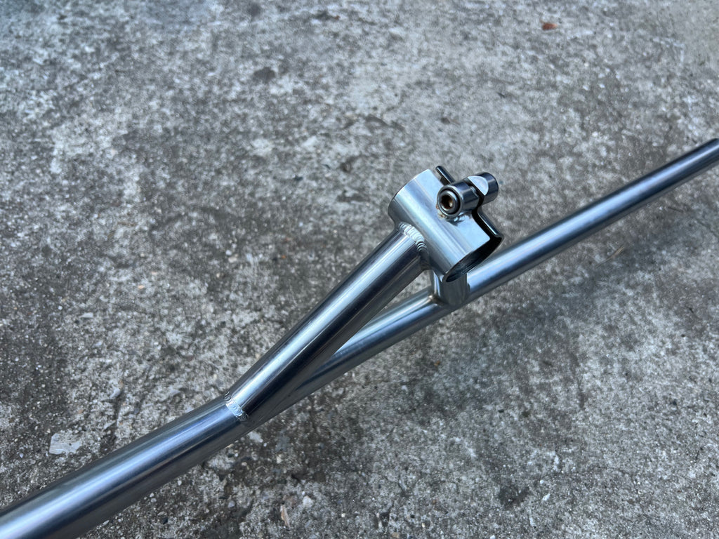 Nitto Fairweather Bullmoose 1 1/8” 710mm Threadless Steel Wide Bars Handlebars