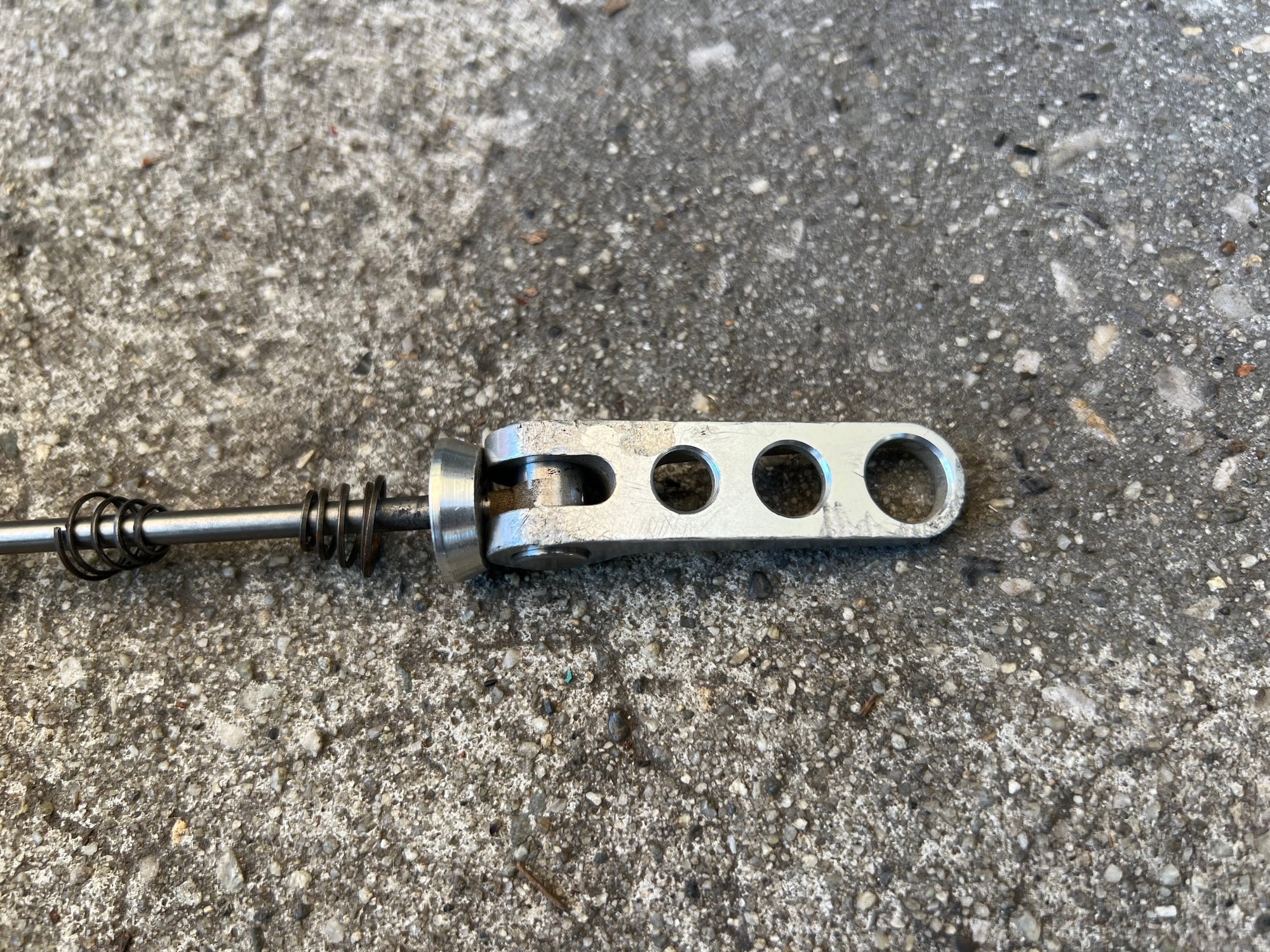 Ringle Ti Stix Rear 135mm Titanium Quick Release Skewer Silver Vintage MTB 42g