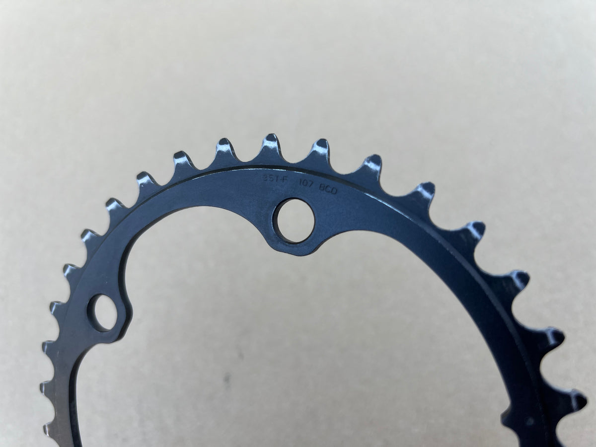 SRAM Rival 107 BCD 35T 2x12 Speed Inner Small Double Chainring Black Road