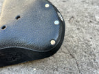 NICE Brooks B72 Black Leather Saddle 4 Rail Vintage Cruiser Bike Vintage Chrome England