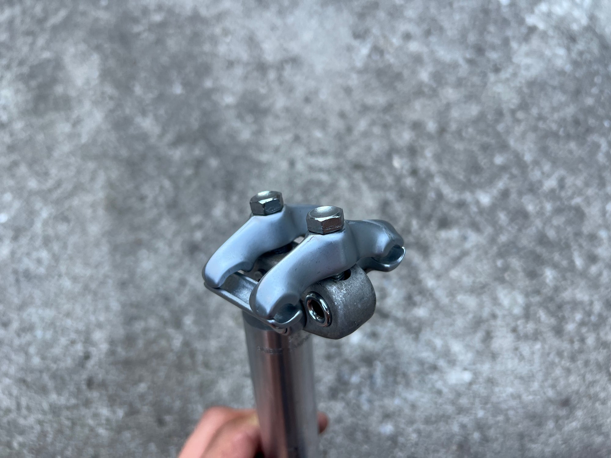Campagnolo Nuovo Record 26.4x170mm Vintage Road Bike Silver Seatpost