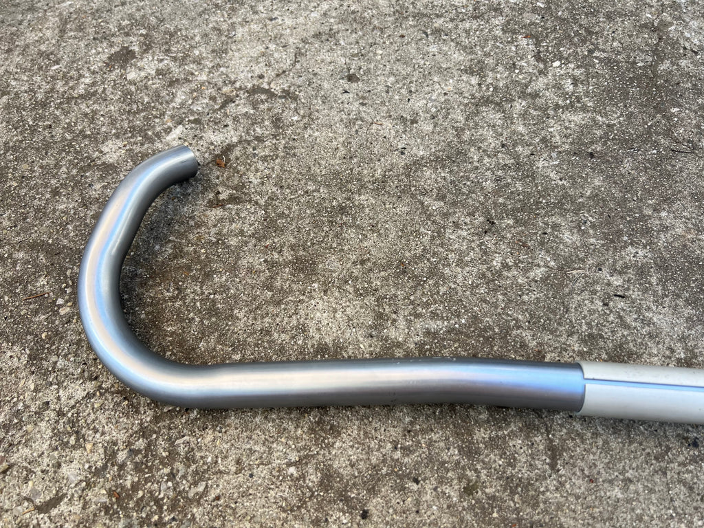Scott AT2 560x25.4mm Bullhorn Bars Vintage Mountain Bike MTB XC Racing Silver