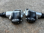 Used Campagnolo Centaur Pro Fit Clipless Pedals Road Bike Gray Vintage-Bicycle Bin