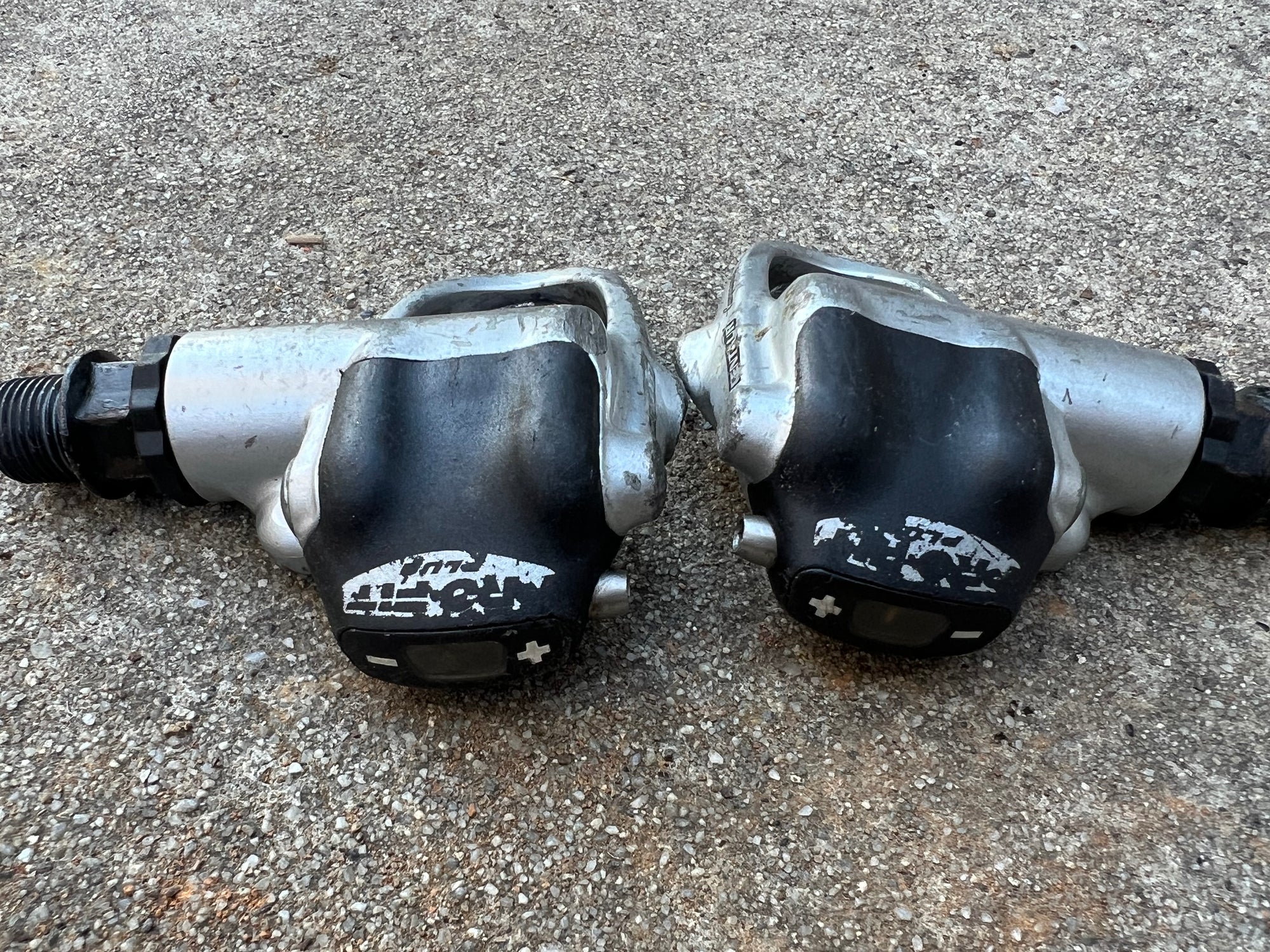 Campagnolo Centaur Pro Fit Clipless Pedals Road Bike Gray Vintage