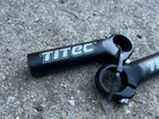 Titec Short Bar Ends Black Vintage MTB Mountain Bike Gravel XC