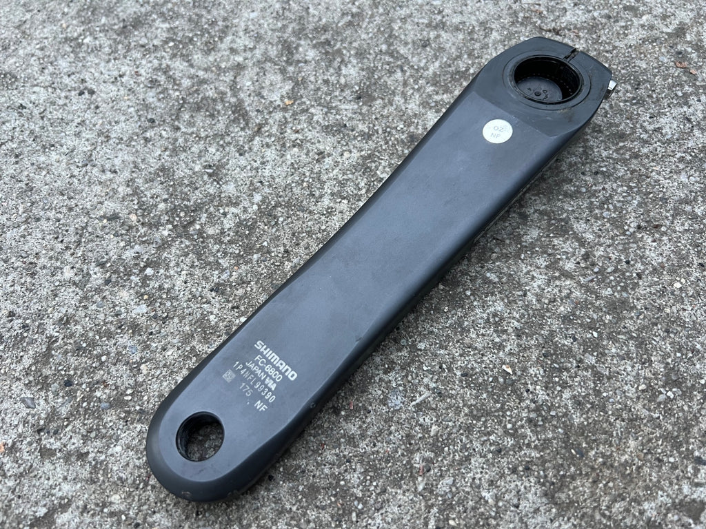 Shimano Ultegra FC-6800 175mm 46/36T 11 Speed Crankset Road Bike Double Gray   - Image 6