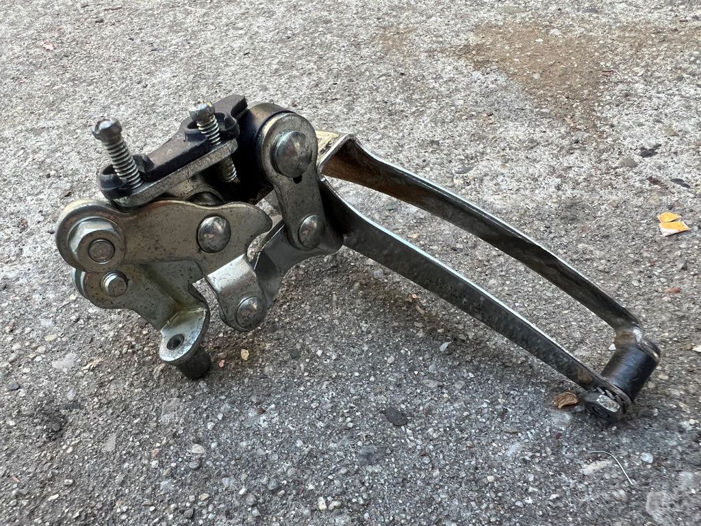 25.4mm 1” Clamp Sachs Huret Front Derailleur Bottom Pull Vintage Road Double   - Image 3