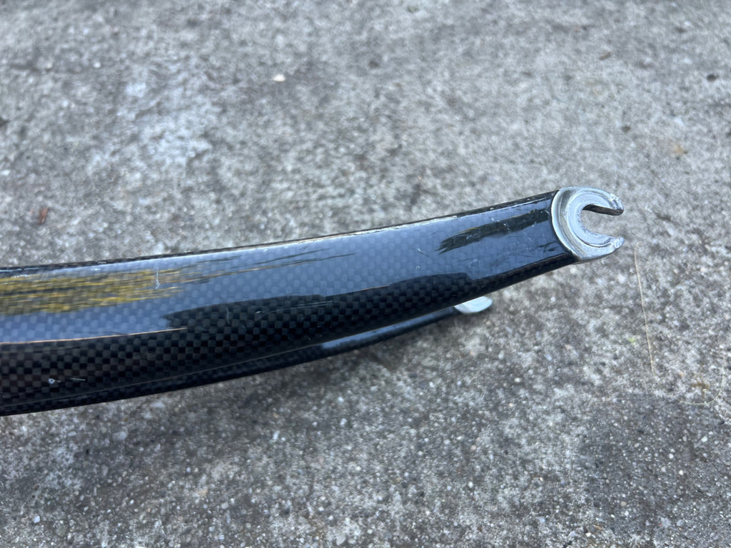 Reynolds Carbon 700c Fork 1 1/8” 9” Threadless Steerer Ouzo Comp ii 2 Black Road - Image 10