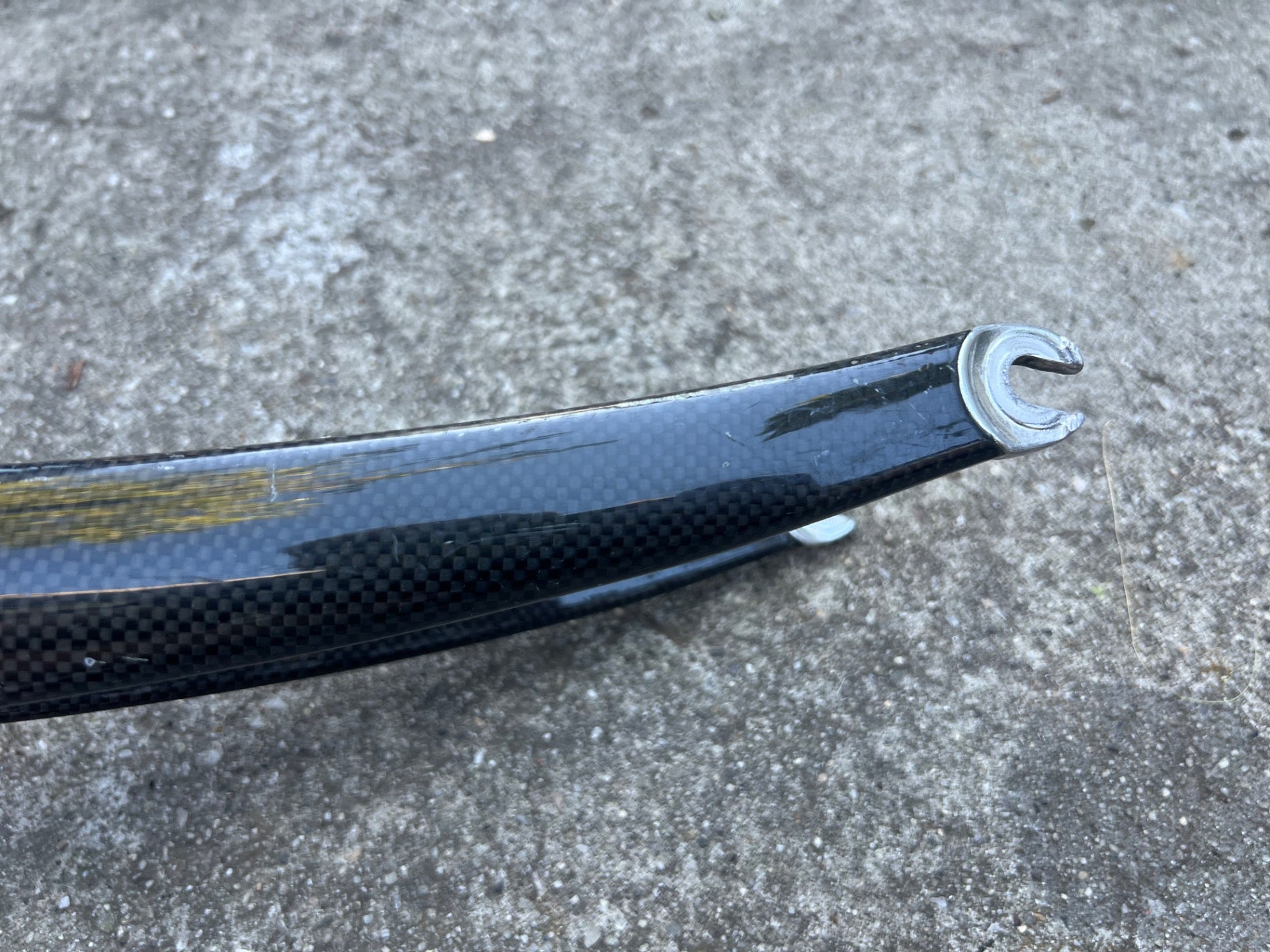 Reynolds Carbon 700c Fork 1 1/8” 9” Threadless Steerer Ouzo Comp ii 2 Black Road - Image 10