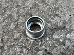 Used Campagnolo Record Drive Side Right 36x24T Italian Thread Bottom Bracket Cup Gray-Bicycle Bin