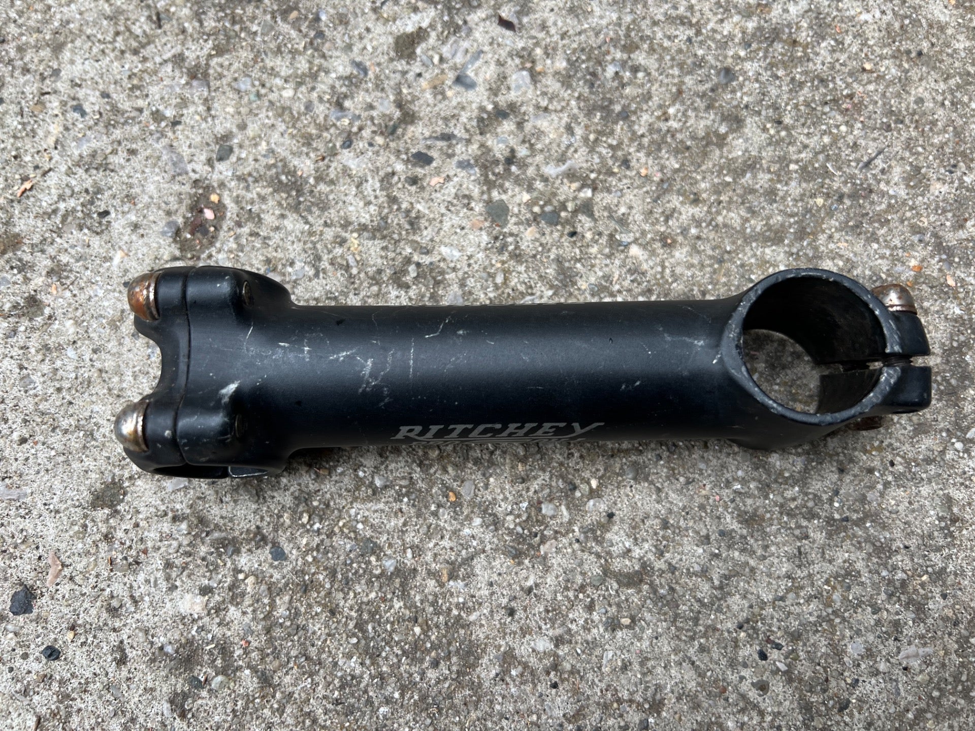 Ritchey Pro 25.4x130mm 1 1/8” Threadless Stem Vintage Retro MTB Gravel Black - Image 3