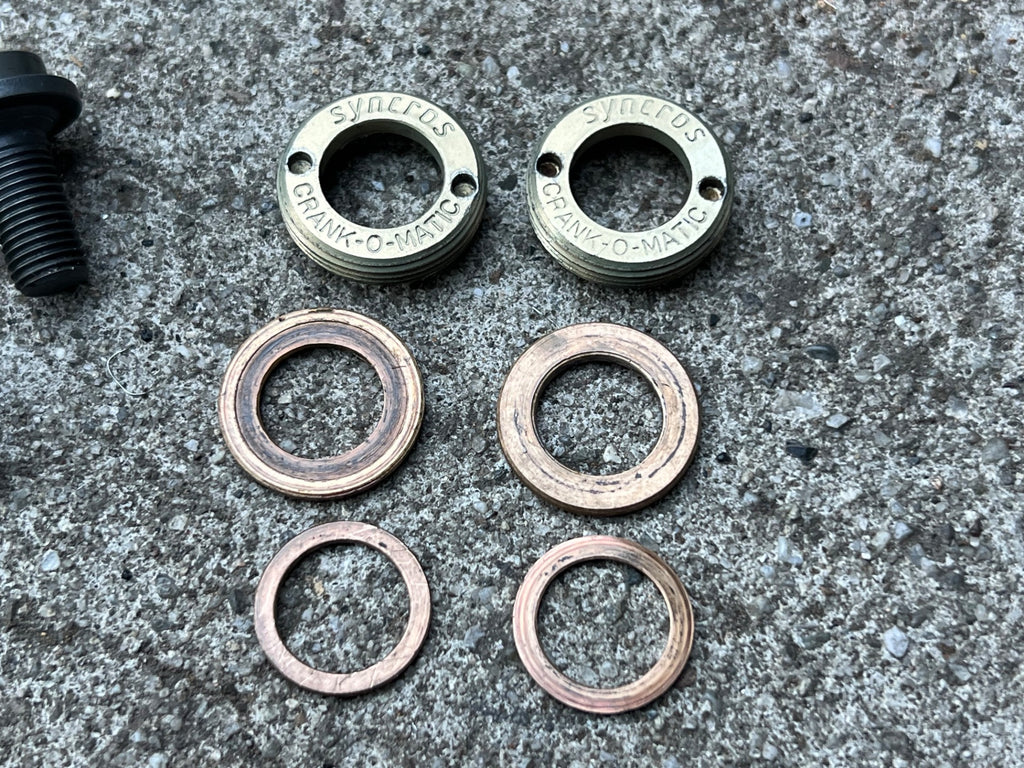 Syncros Crank O Matic Self Extracting Bolts Crank-o-matic Vintage Titanium MTB - Image 3