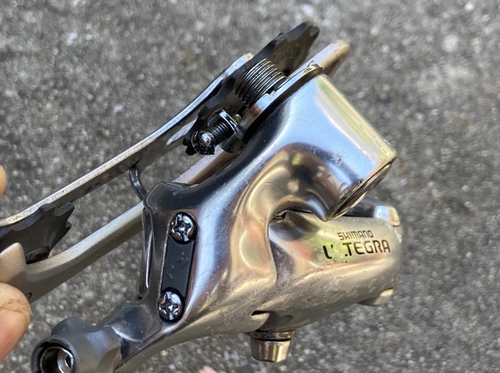 Shimano Ultegra RD-6500 Long Cage 9 Speed Rear Derailleur Vintage Road Silver - Image 3