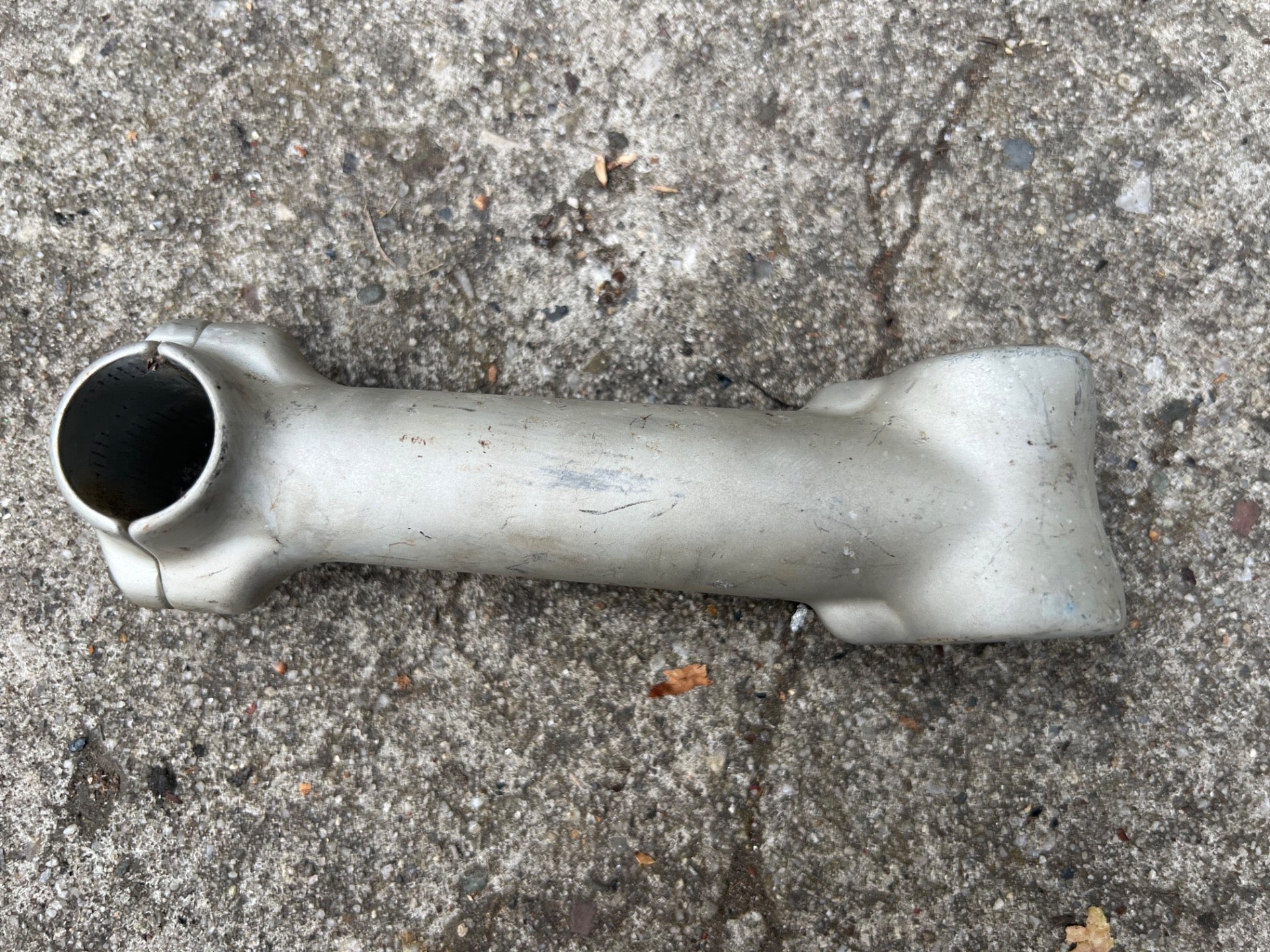 Bontrager 25.4x135mm 1 1/8” Threadless Stem Vintage Retro MTB Mountain Bike Gray - Image 3