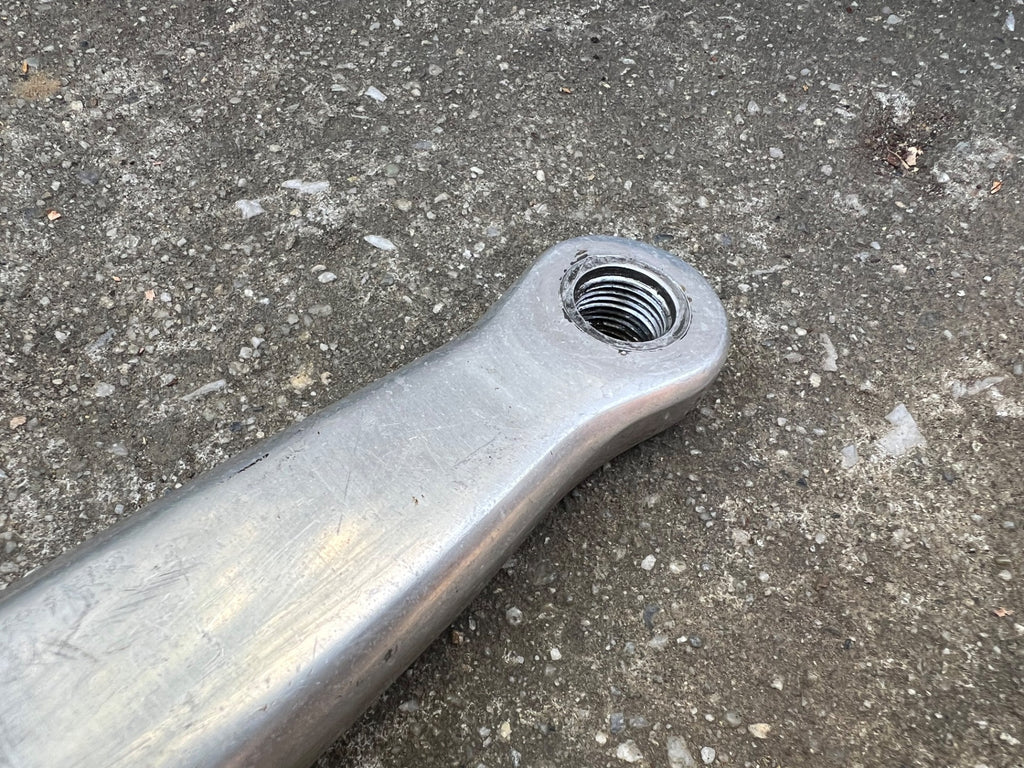 Used Shimano 175mm Non Drive Side Left FC-M569 Deore LX Crank Arm Vintage Retro MTB-Bicycle Bin