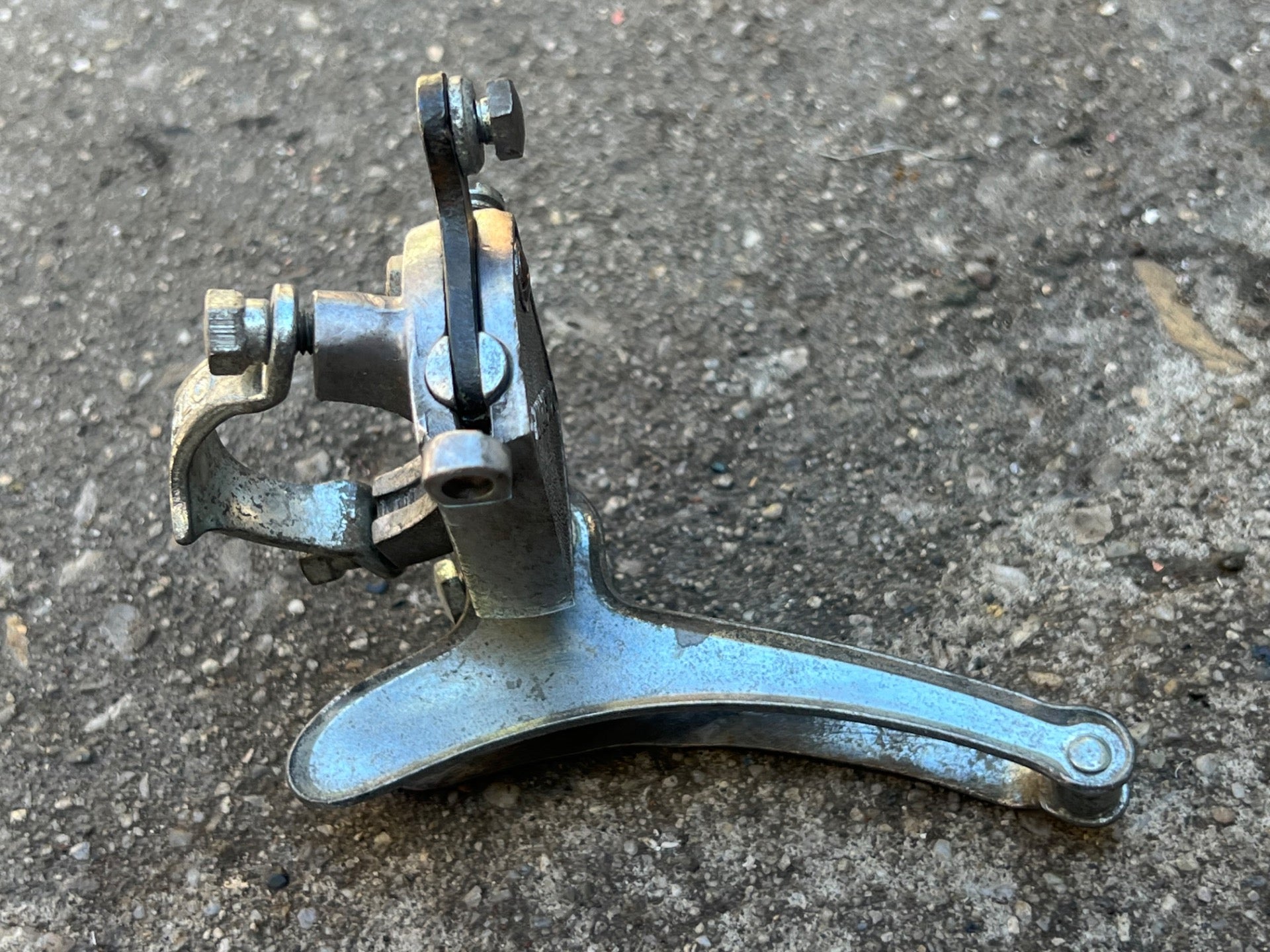 Campagnolo Matchbox 28.6mm Bottom Pull Front Derailleur Vintage Road Bike 5sp - Image 3