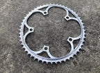 Used Campagnolo 53T 135BCD Chainring 10 Speed Silver Aluminum Ultra Torque Road Bike-Bicycle Bin