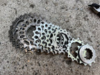 Used SRAM PG 1070 12-25T 10 Speed Cassette Gravel Road Bike Chrome Silver MTB-Bicycle Bin