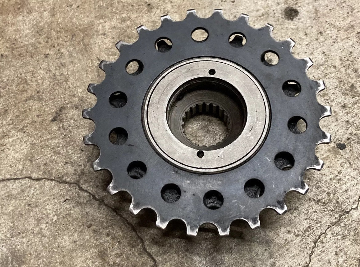 Atom Freewheel French Thread 5 Speed 14-26T Vintage Cycling Touring Bike Gray - Image 3
