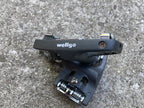 Used Wellgo Clipless SPD-R Road Gravel CX XC Pedals Gray Cycling Silver 9/16-Bicycle Bin