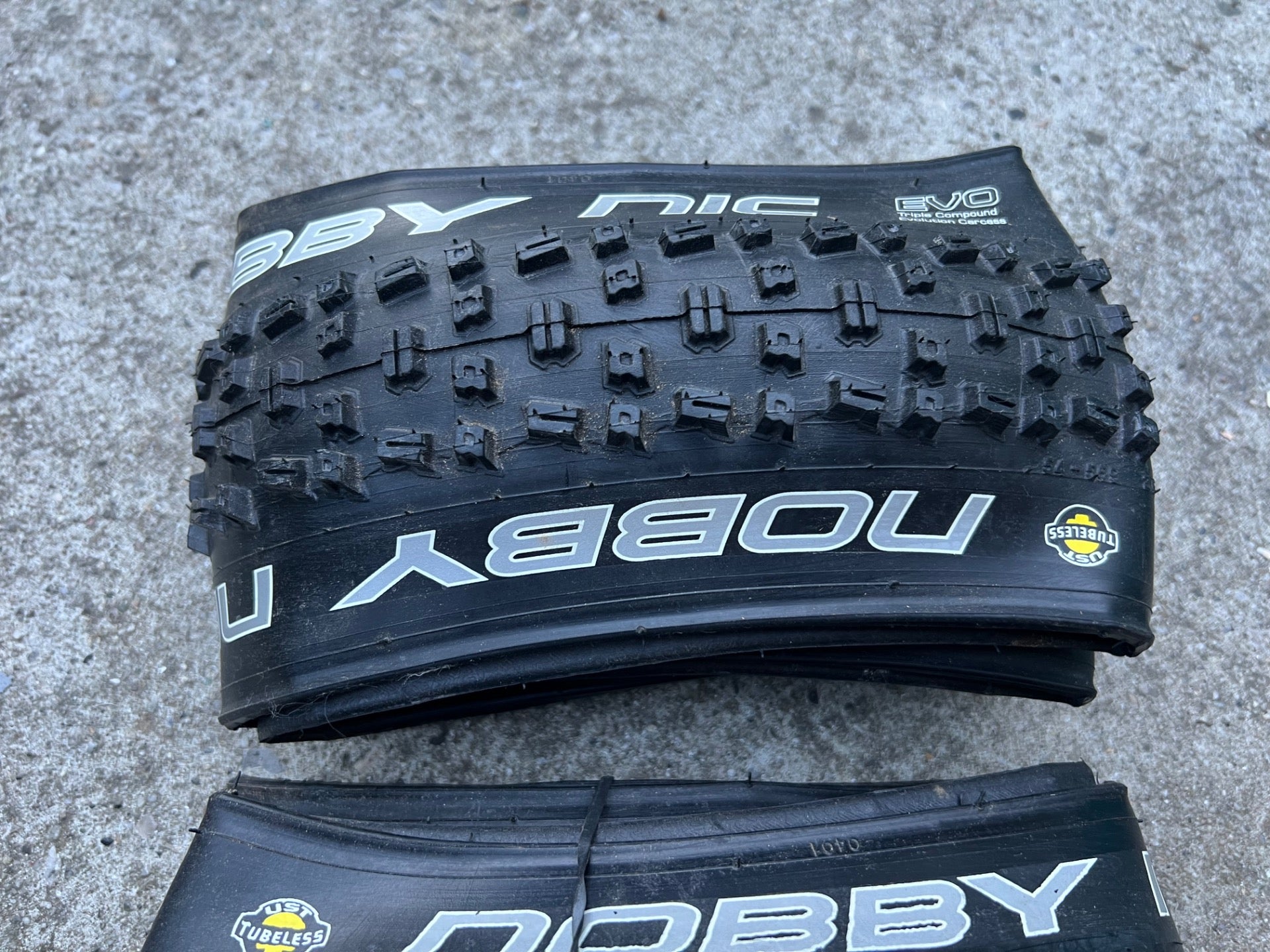 NEW Schwalbe Nobby Nic 26x2.1” Tubeless Ready UST Folding Tire Set Pair MTB Bike - Image 3