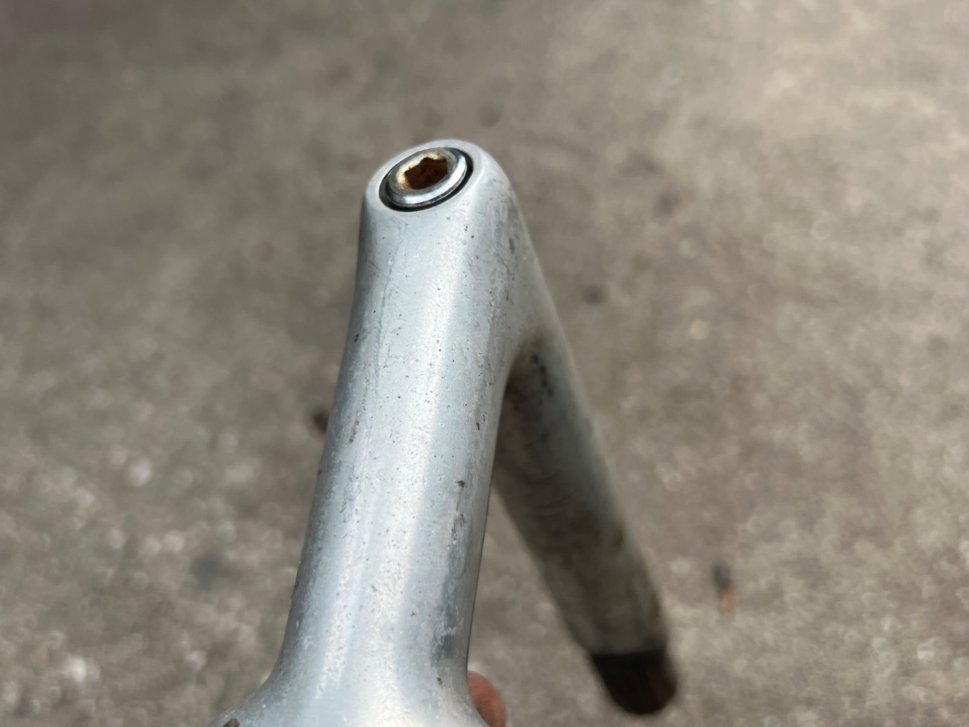 Vintage Raleigh Stem 85mm 26.0mm 1in Quill Road Touring Cruiser Bike Silver Gray - Image 3
