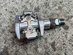 Used Shimano Deore XT PD-M747 Left Non Drive Side Pedal Vintage MTB Clipless SPD Road-Bicycle Bin