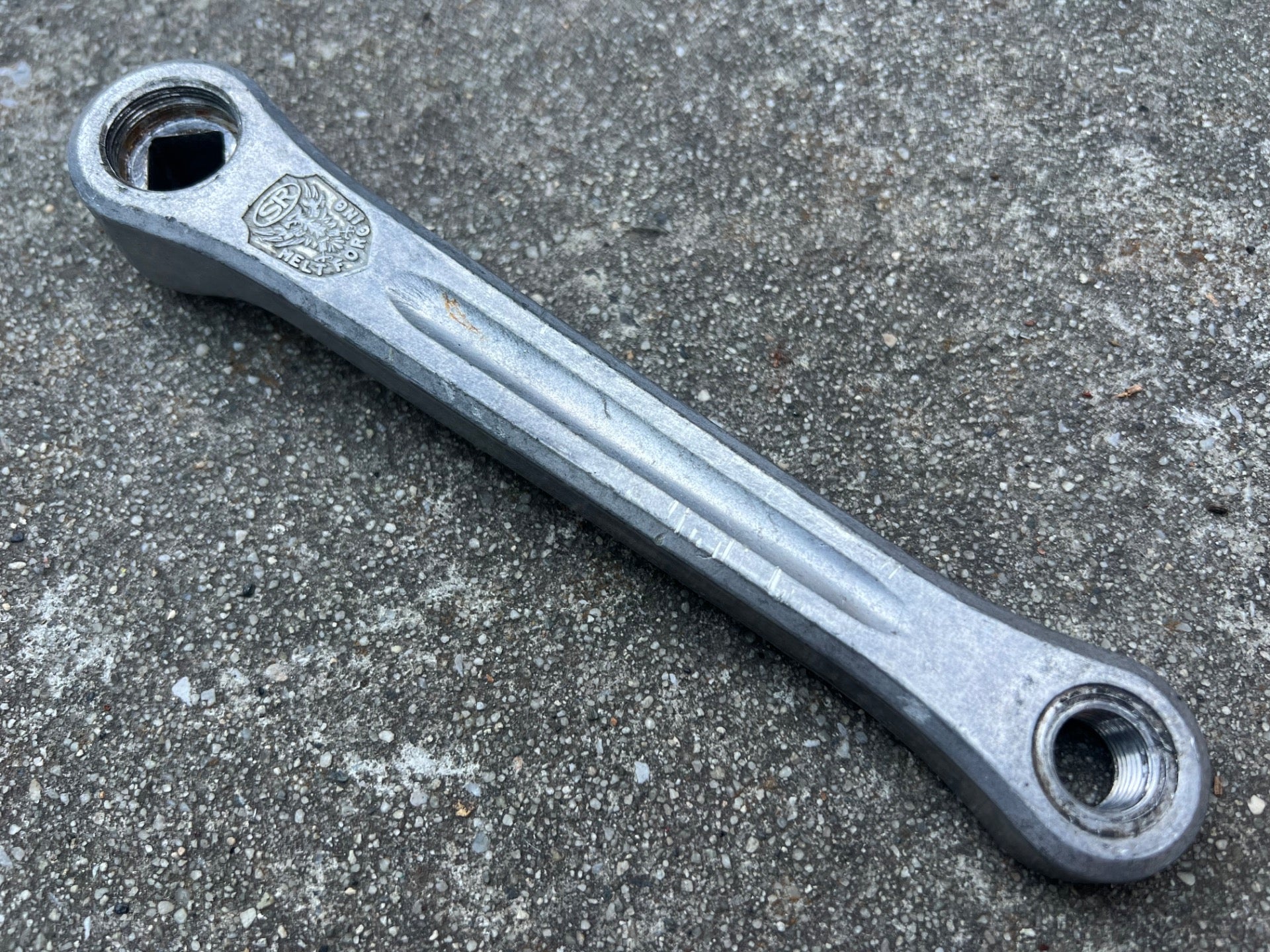 SR Melt Forged Crankset 3 Bolt 39/52 Double Vintage Road Bike Touring  - Image 9