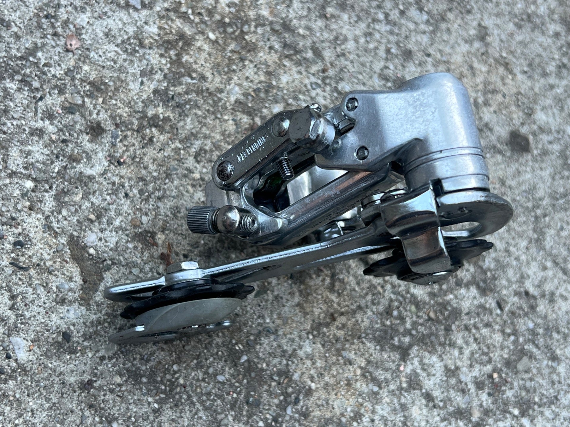 REBUILT Shimano Deore DE20 Touring Road Rear Derailleur Long Cage Vintage Retro  - Image 3