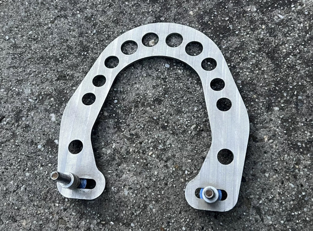 Odyssey Titanium Brake Booster Vintage Retro MTB U4 Plus TI With Bolts Gray - Image 3