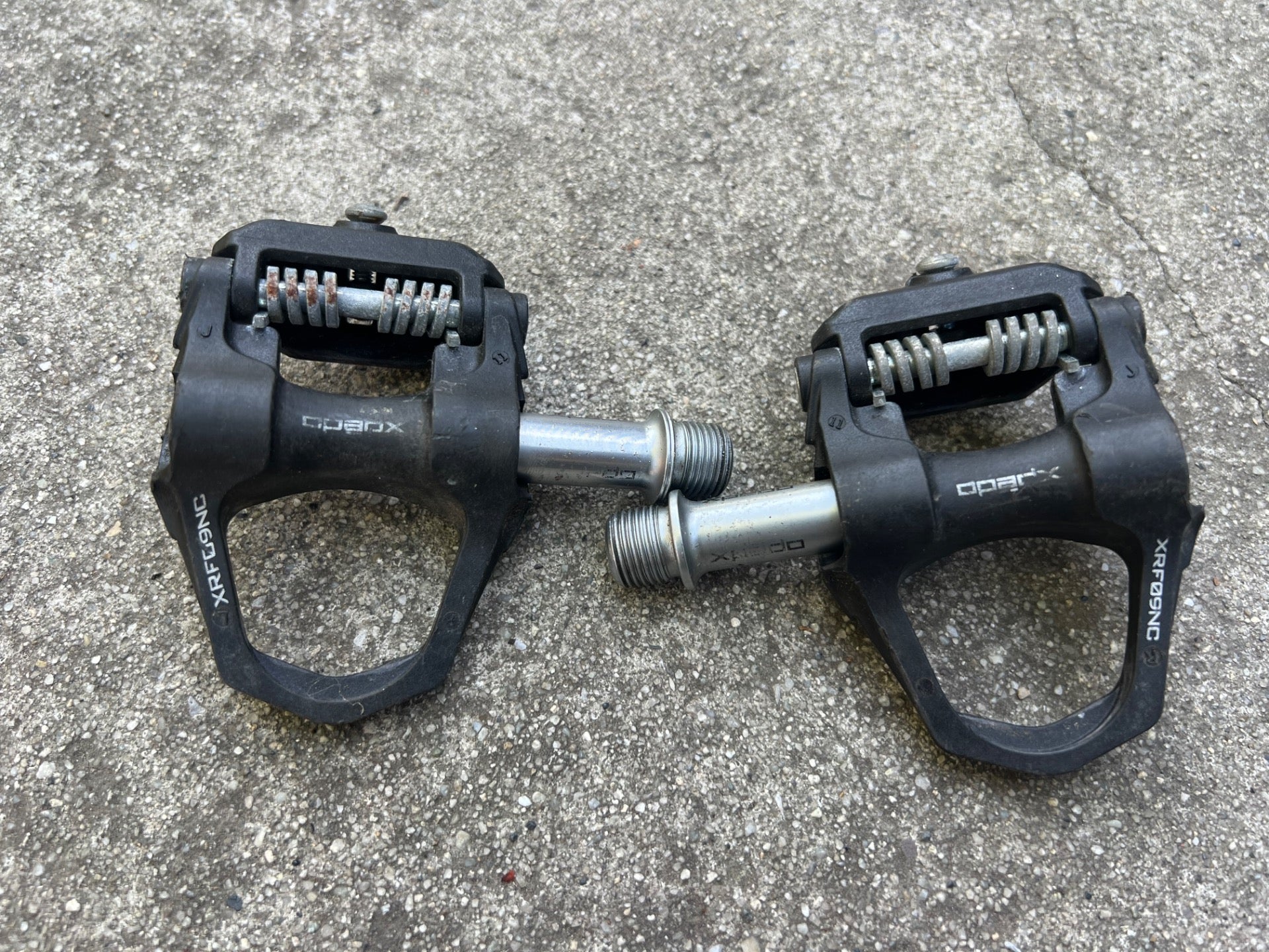 Xpedo SPD SL Clipless Pedals Black Road Gravel Racing Bike Touring 250g CX XC - Image 3