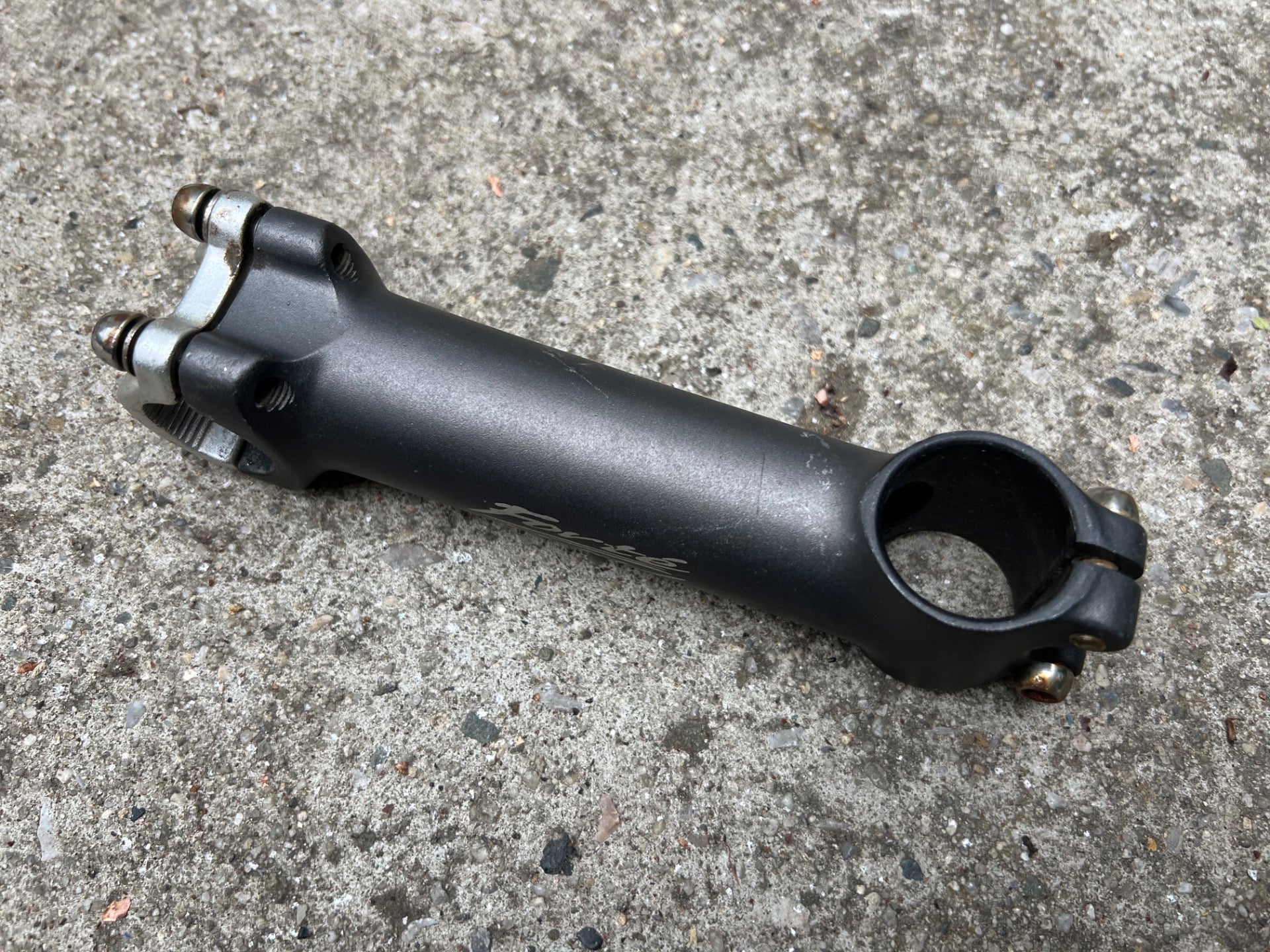 Forte Team 6061 25.4x130mm 1 1/8” Threadless Stem Vintage Retro MTB Gravel Gray  - Image 3