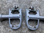Used Ritchey Pro SPD-R Road Bike Clipless Pedals Vintage Gray Silver Gravel Retro-Bicycle Bin