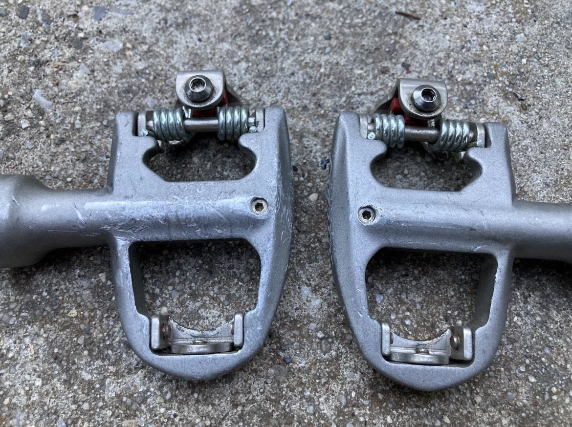 Ritchey Pro SPD-R Road Bike Clipless Pedals Vintage Gray Silver Gravel Retro - Image 3