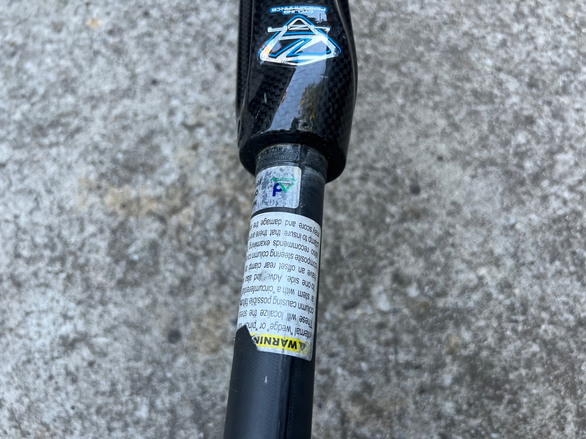 PLZ READ Ridley 4ZA Synope Carbon Fork 1 1/8” 11in Steerer Black Road Bike 700c - Image 8