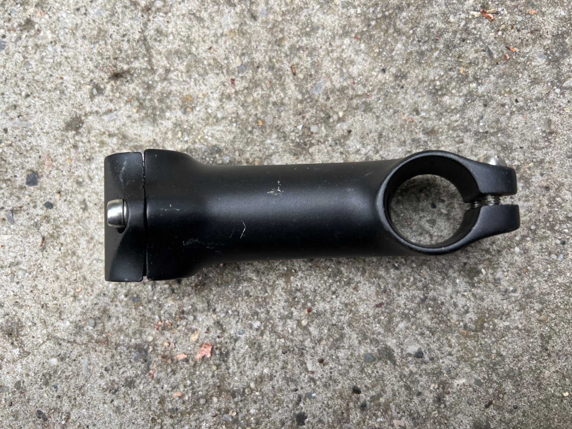 Bianchi 25.4x110mm 1 1/8” Threadless Stem Vintage Retro Road CX XC Gravel Black - Image 3