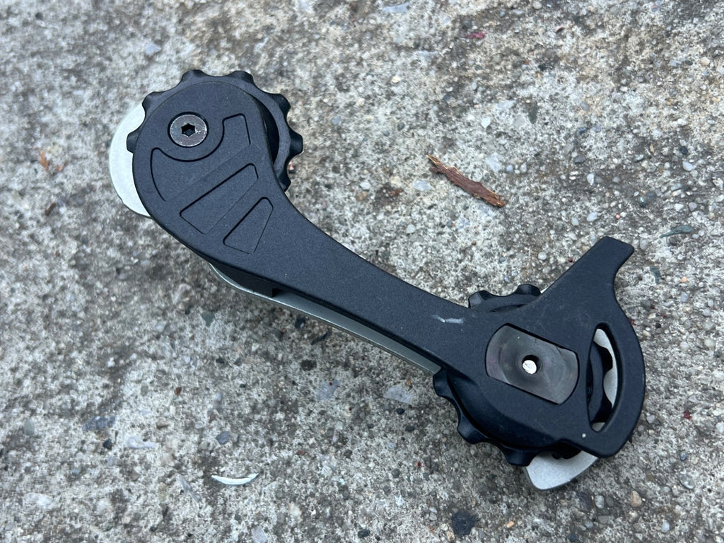 NOS SRAM ESP Rear Derailleur Cage With Pulleys Silver Vintage MTB Mountain Bike - Image 3