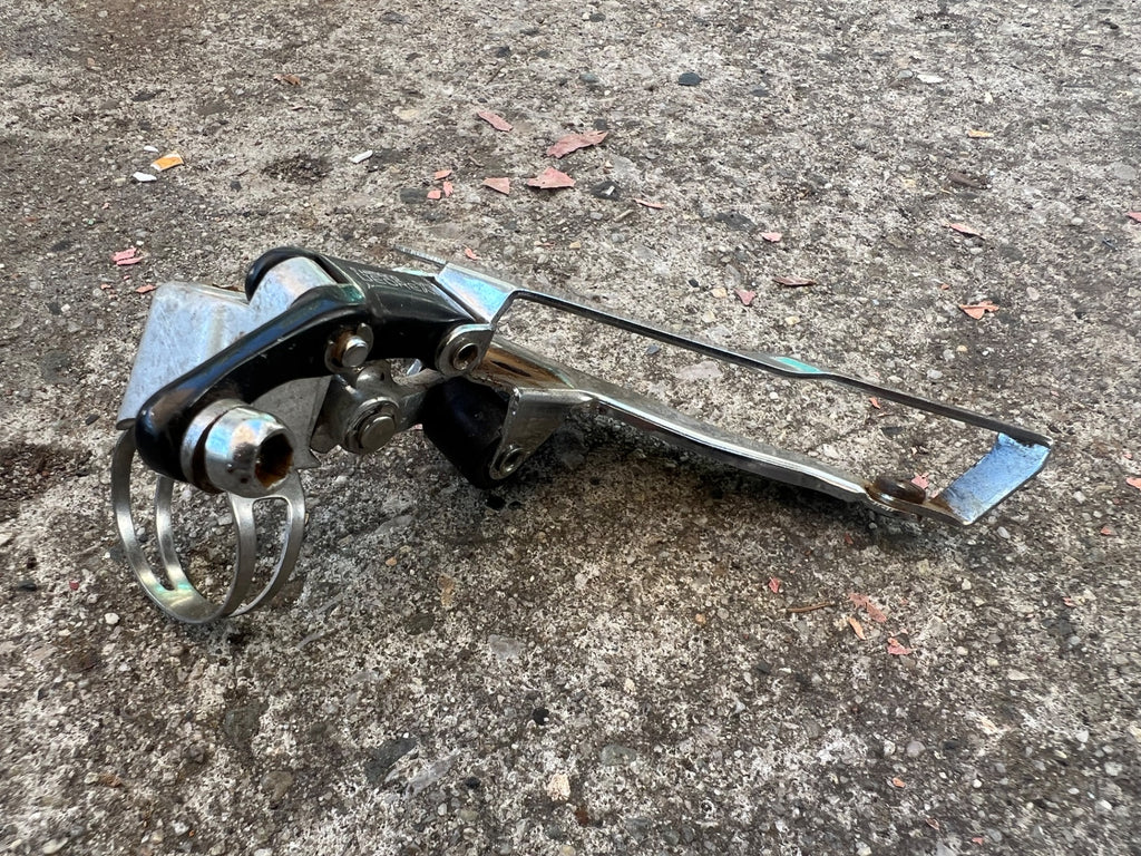 Shimano Deore XT M730 28.6mm Bottom Pull Front Derailleur Triple Band Clamp  - Image 3