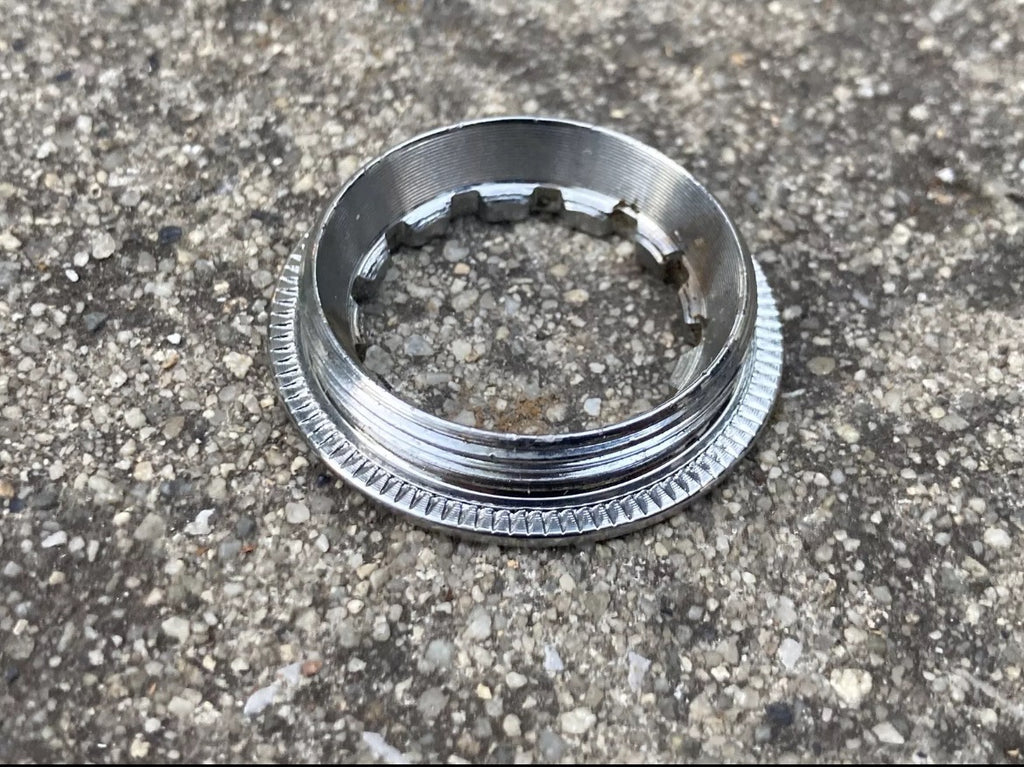 NICE Miche Cassette Lockring 30.5x1 For Shimano Freehubs Chrome 11 Tooth Cogs - Image 3