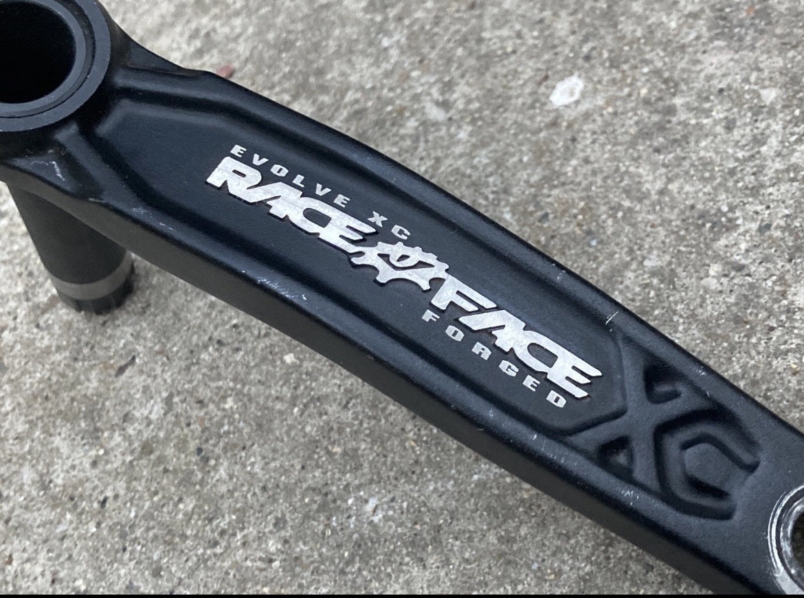 Raceface Evolve XC Non Drive Side Crank Arm & Spindle 175mm Black MTB Enduro - Image 3