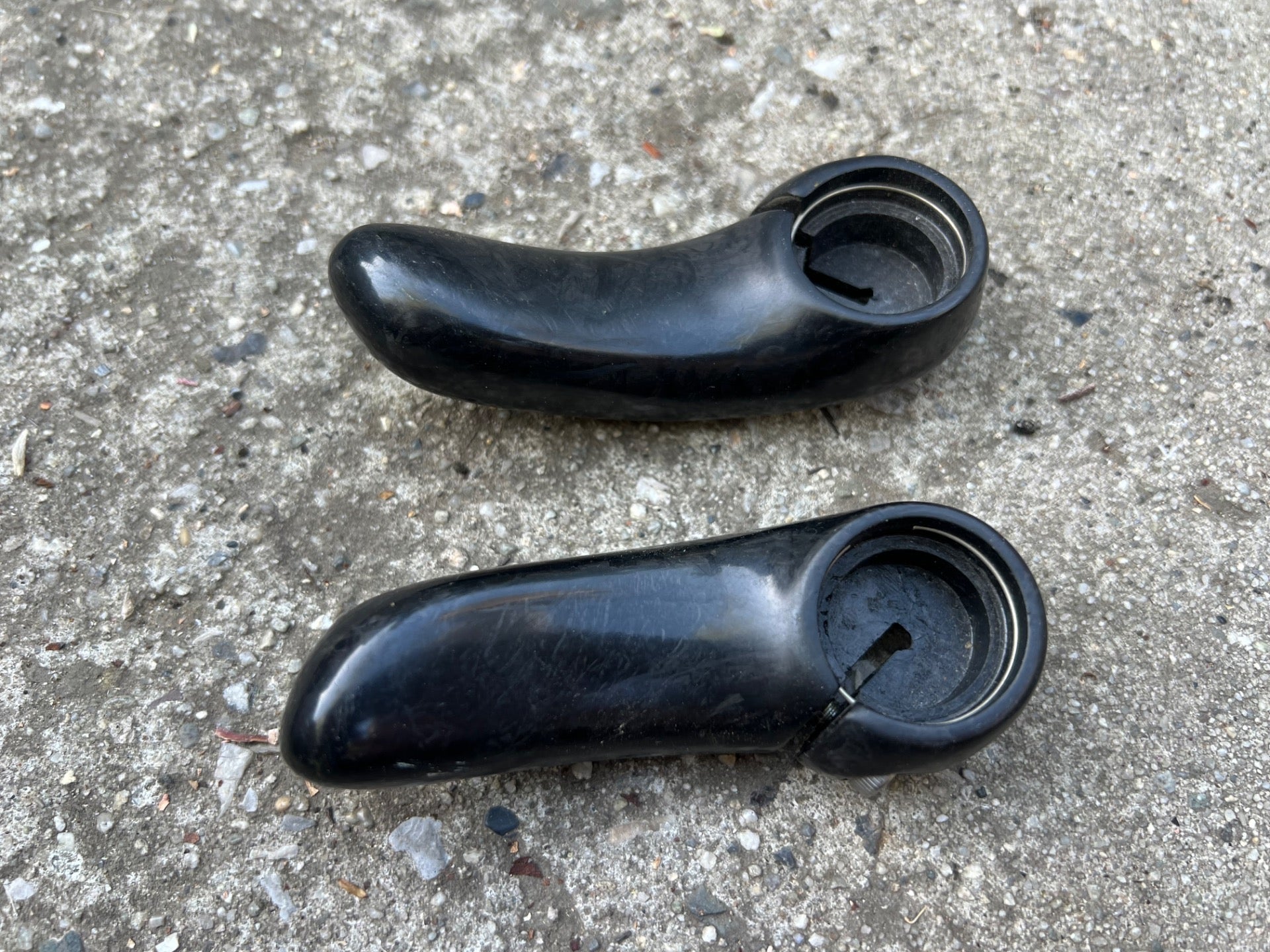 Ergon GS2 Team Series Carbon Bar Ends Black MTB XC Ergonomic Grips CX Hybrid  - Image 3