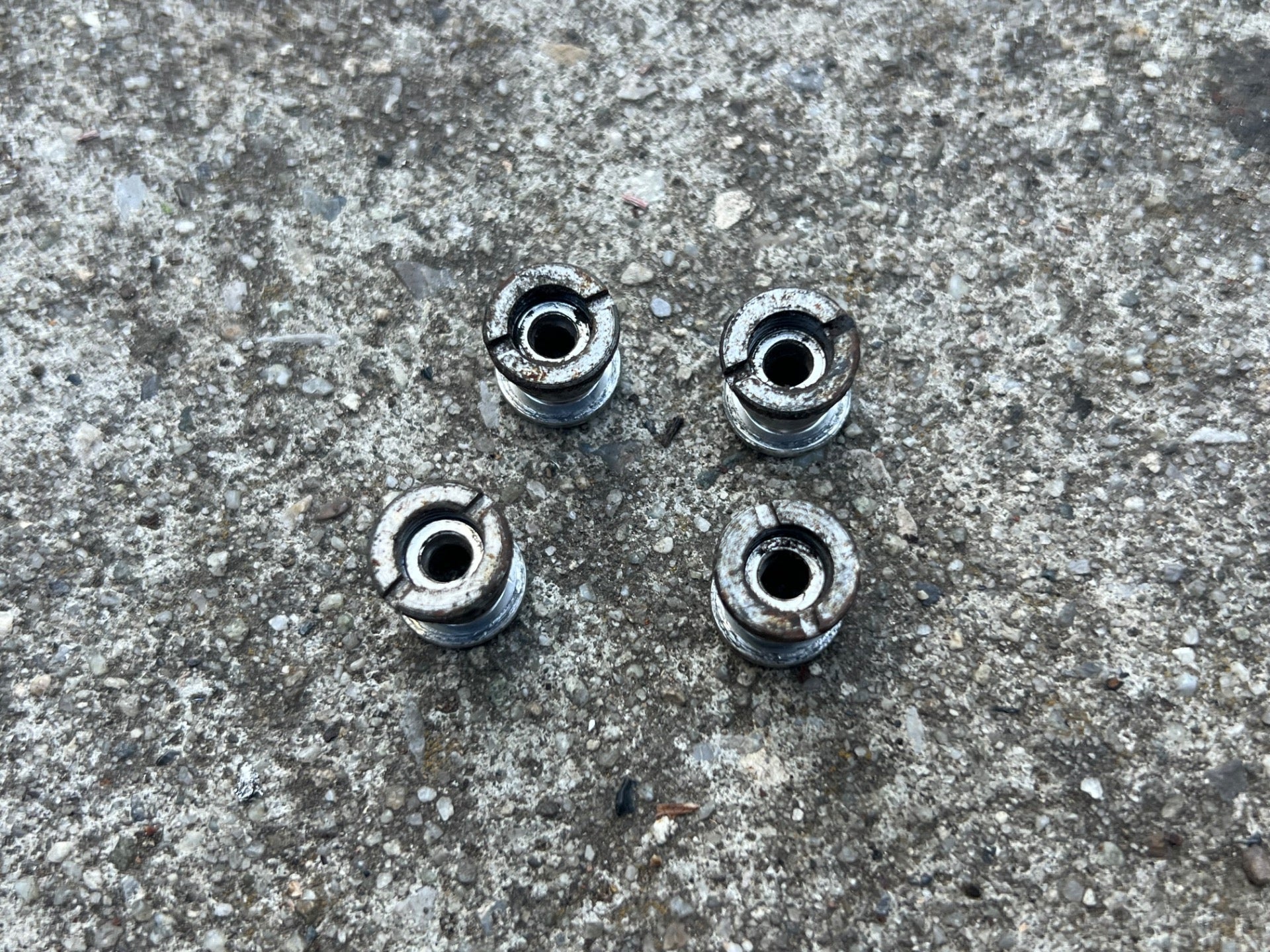 Shimano Aluminum Chainring Bolts 4 Bolt Arm XTR Steel Nintendo Vintage Retro MTB - Image 3