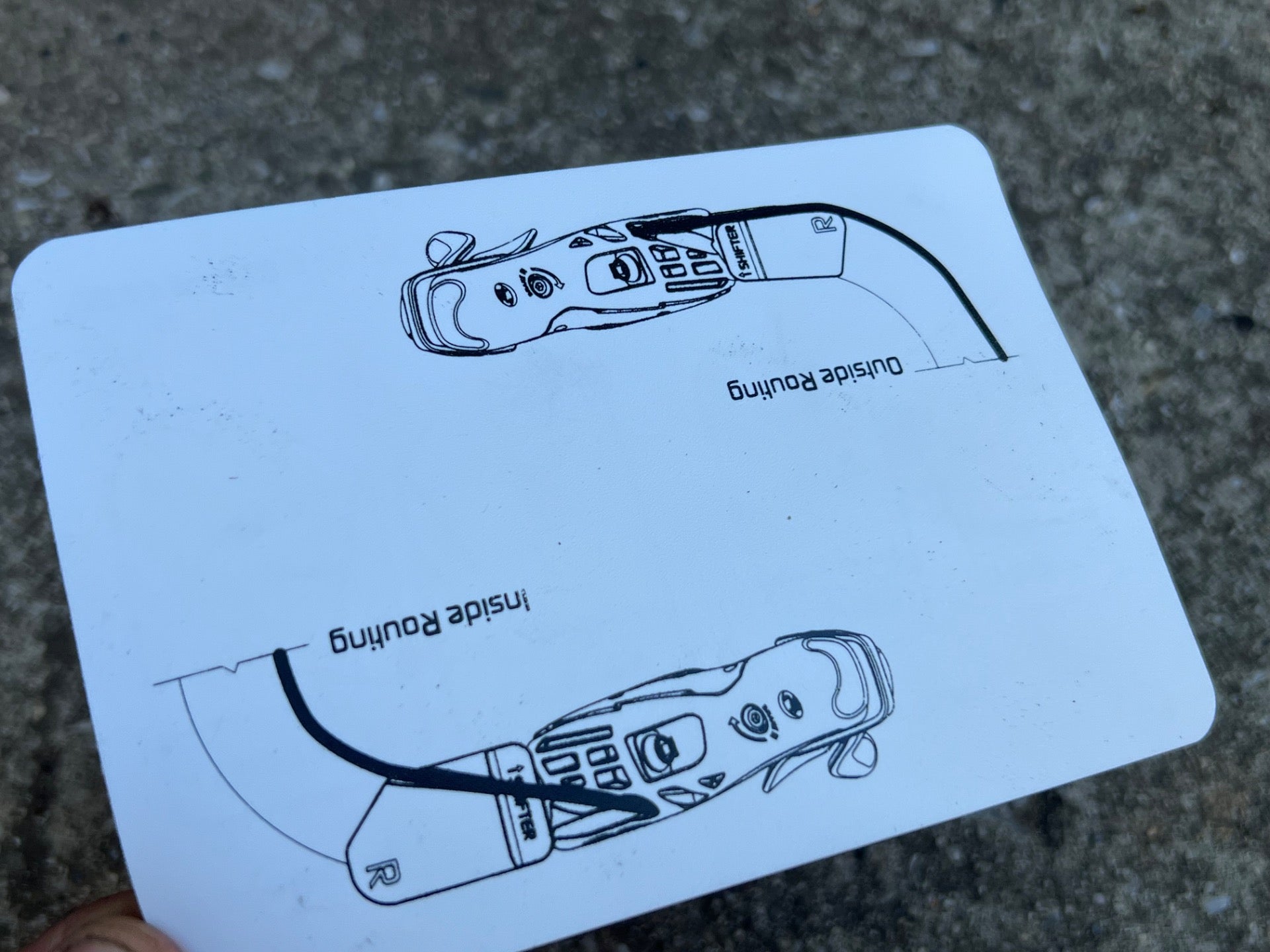 SRAM Red Gel Pads Drop Bar Road Bike Racing Wrap Comfort White Inside & Outside  - Image 3