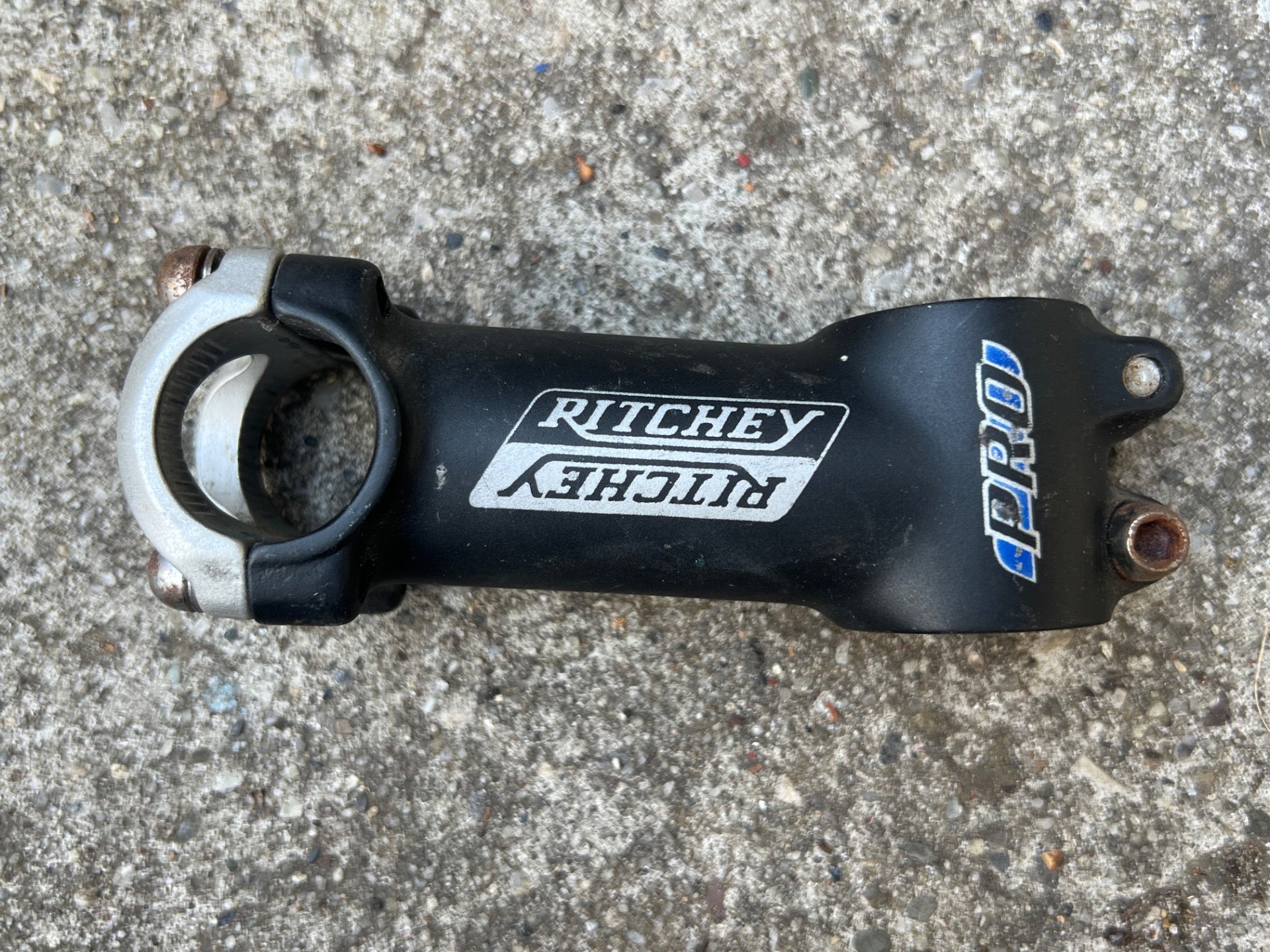 Ritchey Pro 25.4x90mm 1 1/8” Threadless Stem Vintage Retro MTB Road Gravel Black - Image 3