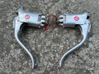 Used Dia Compe Brake Levers Drop Bar Aluminum Vintage Retro Road Bike Silver Aluminum-Bicycle Bin