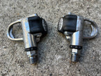 Used Campagnolo Chorus Clipless Pedals Pro Fit Vintage Road Gravel Gray Campy-Bicycle Bin