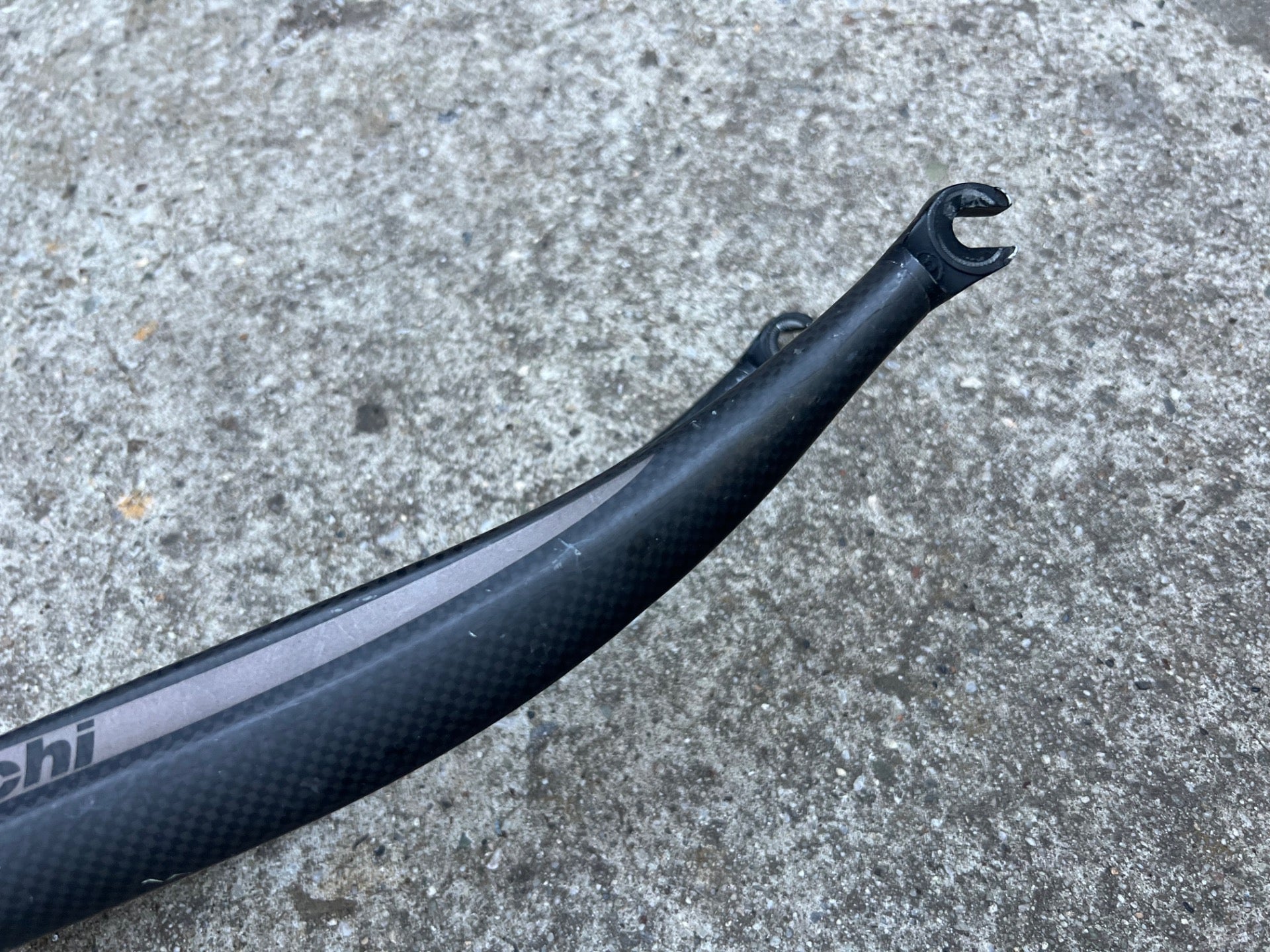 Bianchi XL Full Carbon Fork 700c 1 1/8” Threadless 7.5in Road Bike Black Racing - Image 8